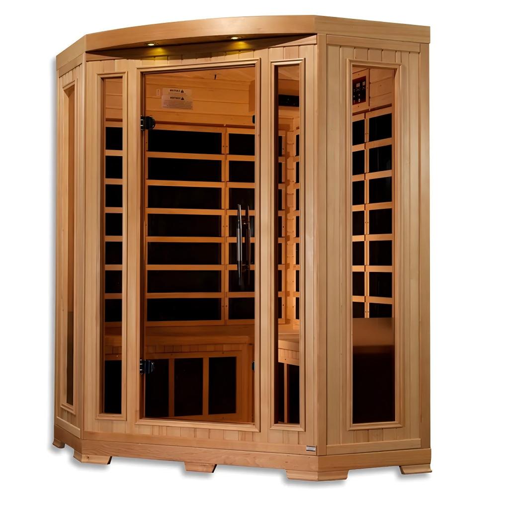 2 Person Hemlock Indoor Far Infrared Sauna Room CSA-543 product image