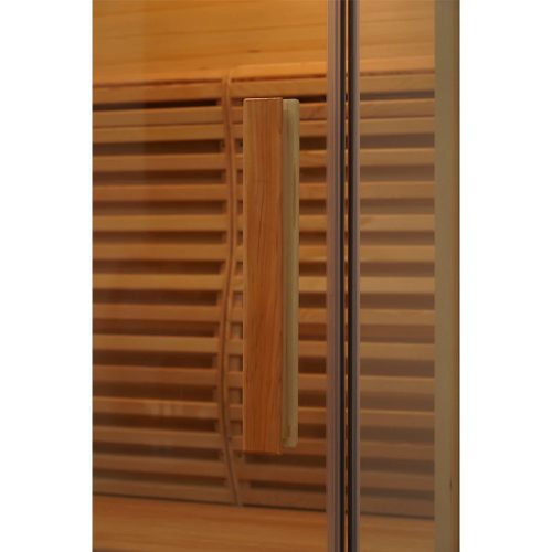 Cedar Indoor Sauna Room CSA-531 Exterior angle