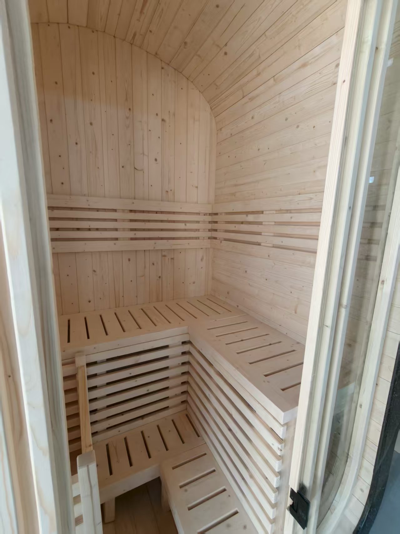 Wood Outdoor Barrel Sauna House CSA-567 product image
