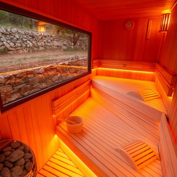 Modern Garden Sauna and Hot Tub House CSA-495 product image