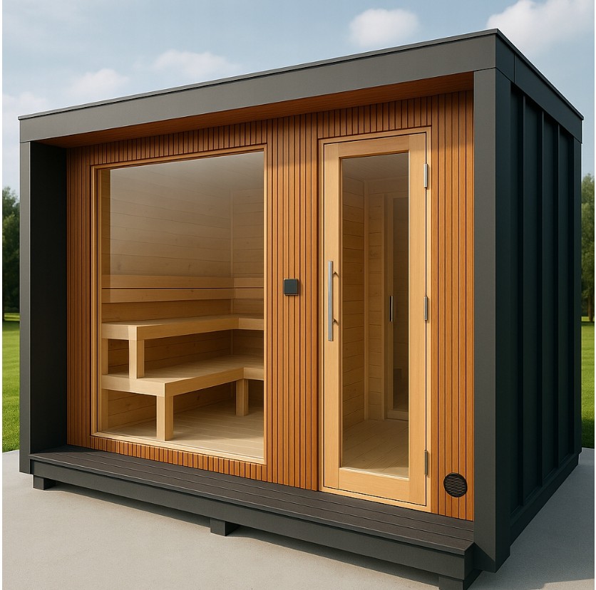 Indoor Outdoor Sauna Cabin CSA-461 product image