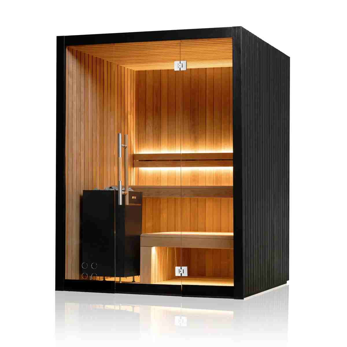 2-3 Person Cedar Indoor Sauna Room CSA-295 Interior detail
