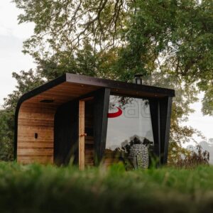 Modern Cedar Sauna Room for Commercial Use product image