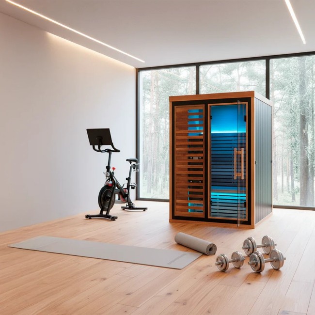Compact Infrared Sauna Cabin with Glass Door CSA-212 Buyer reference