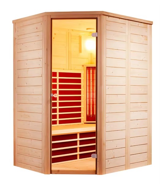 2 Person Corner Infrared Sauna Cabin product image