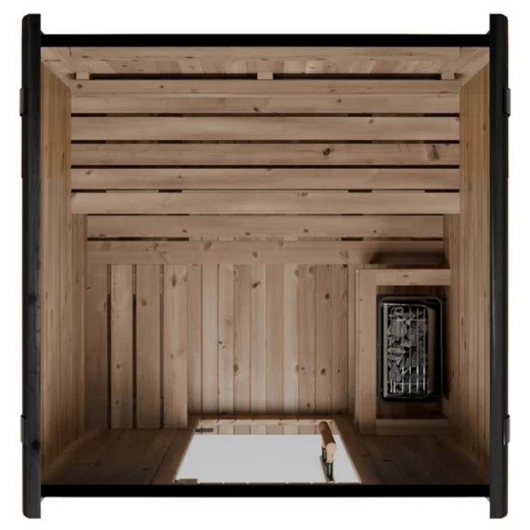 Black Charred Outdoor Barrel Sauna CSA-209 Buyer reference