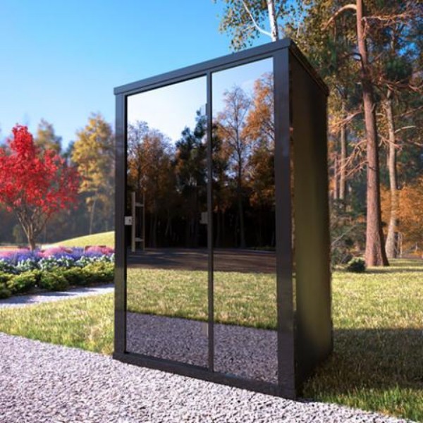 Electric Outdoor Sauna Cabin with Glass Enclosure CSA-134 Buyer reference