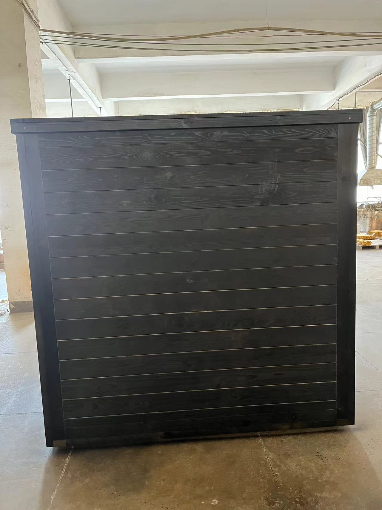5 Person Indoor Steam Sauna Cabin Side profile