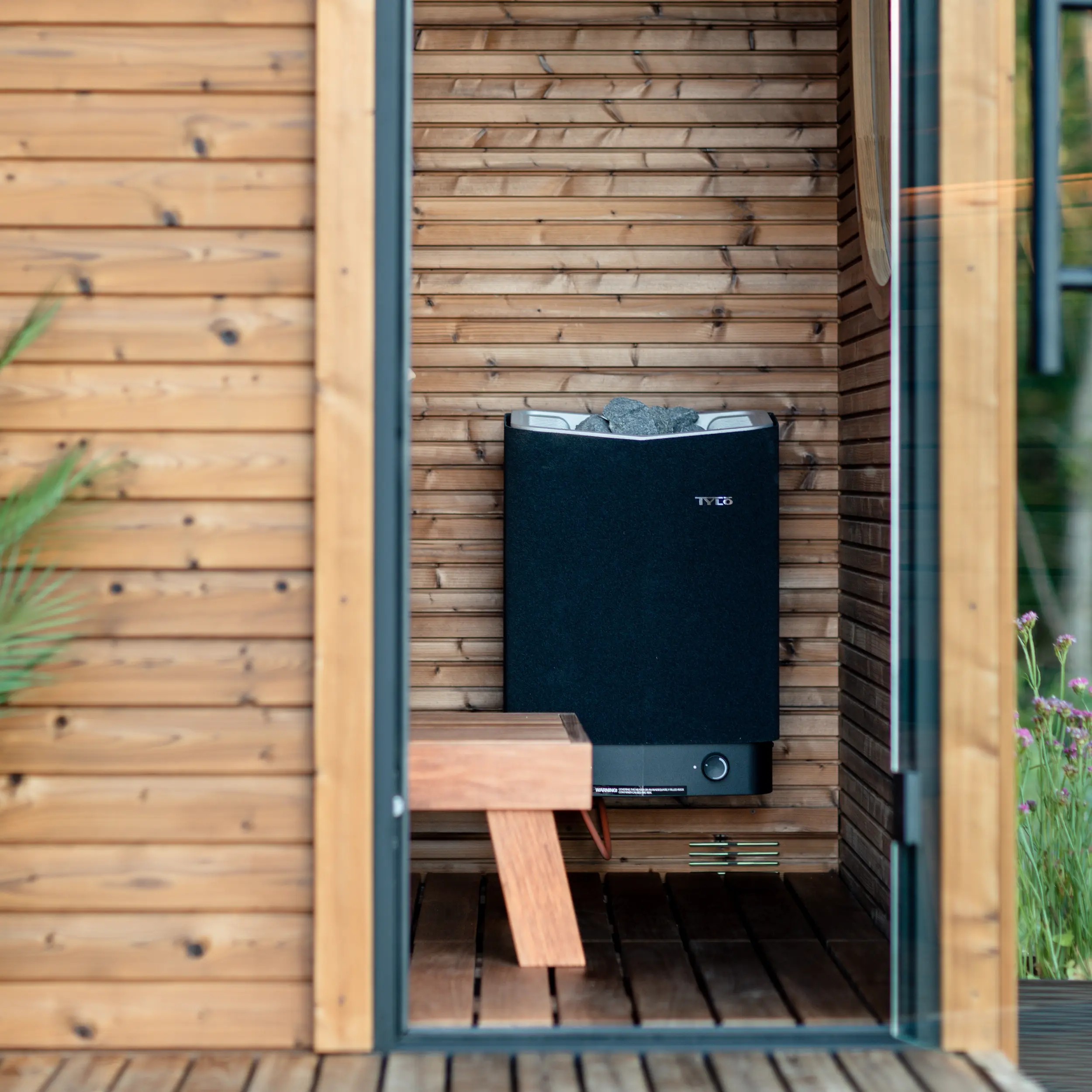 Modern Outdoor Sauna Cabin with Round Window %7C Luxury Wooden Spa with LED Lighting Buyer reference