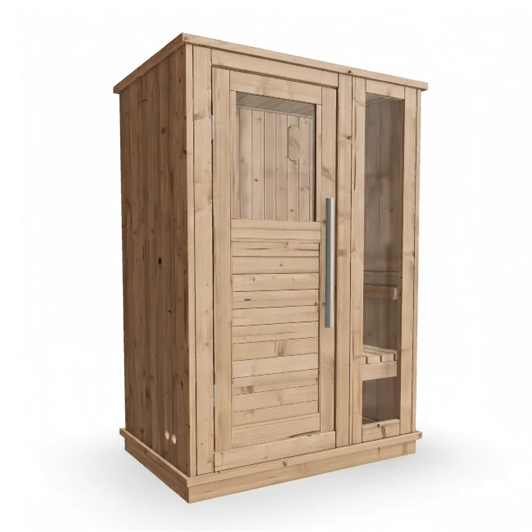 Compact Indoor Infrared Sauna Cabin with Glass Door CSA-234 product view 3