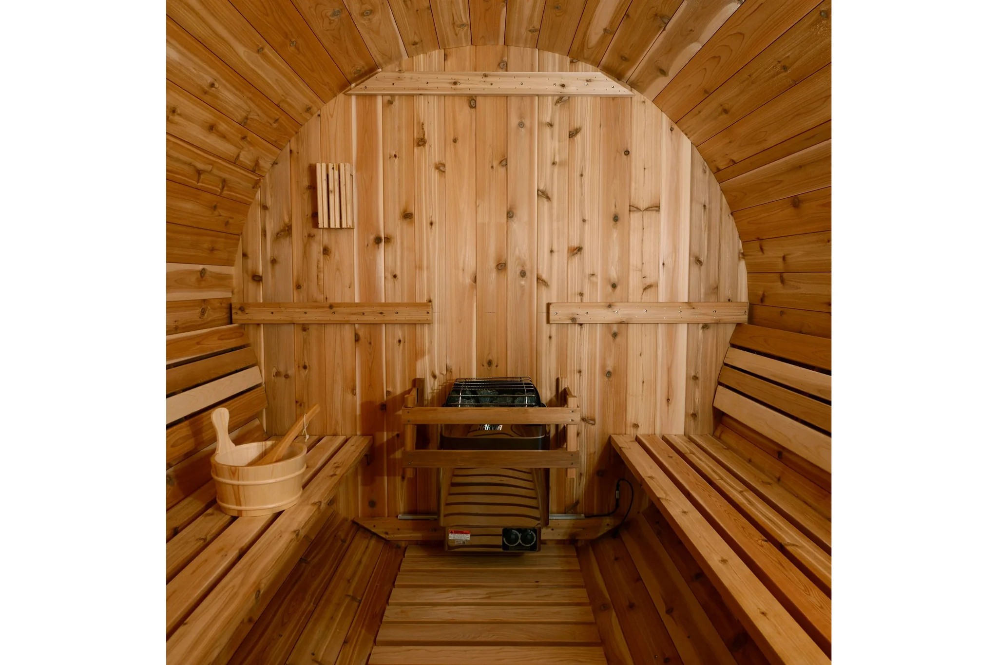 OEM Manufacturer Outdoor Barrel Sauna, Custom Size Wooden Steam Room with Panoramic Window for Resort Spa Buyer reference