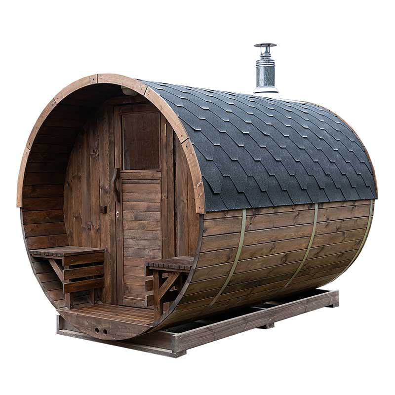 Outdoor Smart Large Size Sauna Cabin House with Glass Window Custom Sauna Buyer reference