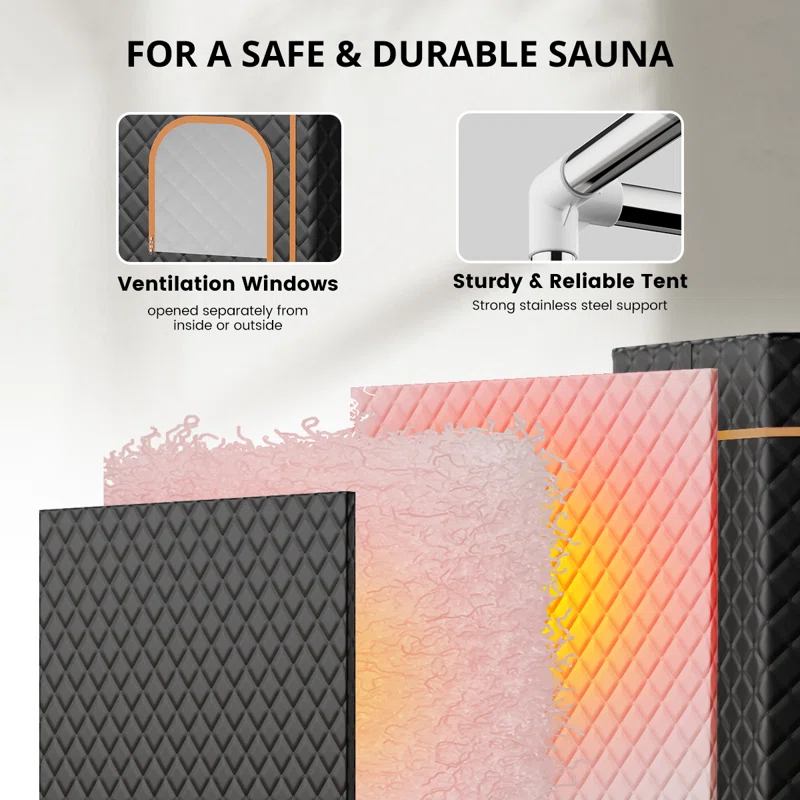 Portable Steam Sauna Kit with Oxford Fabric Buyer reference