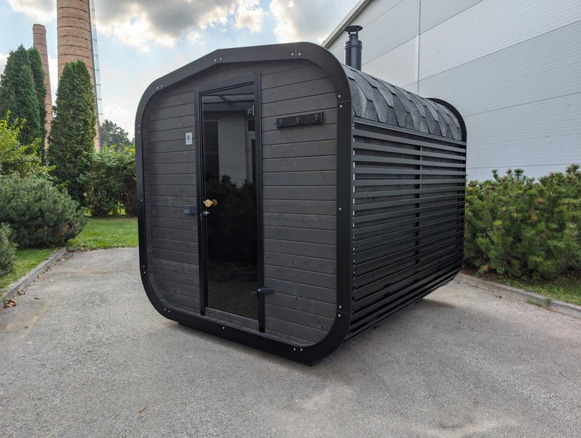 Portable Foldable Steam Sauna Tent with Remote Control Side profile