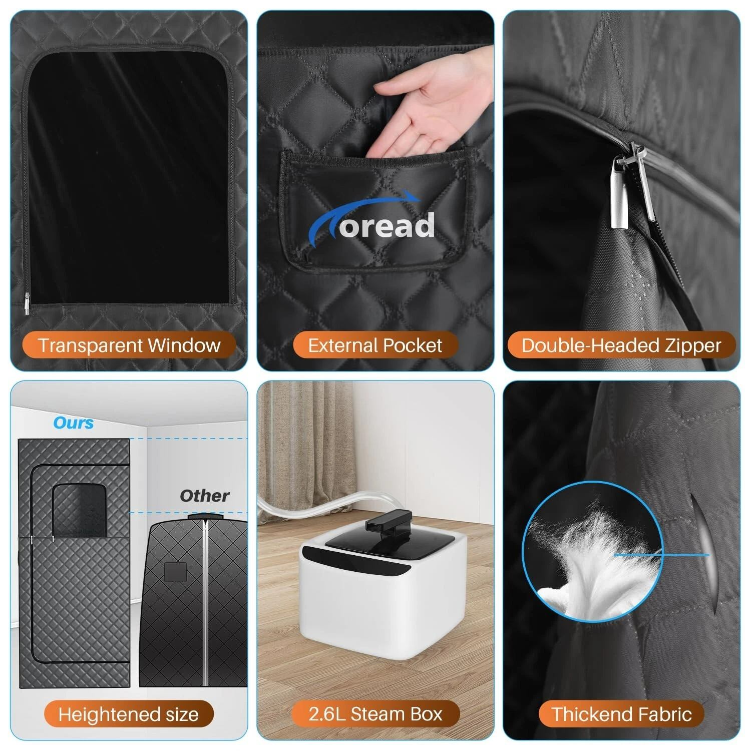 Foldable Infrared Steam Sauna Tent Buyer reference
