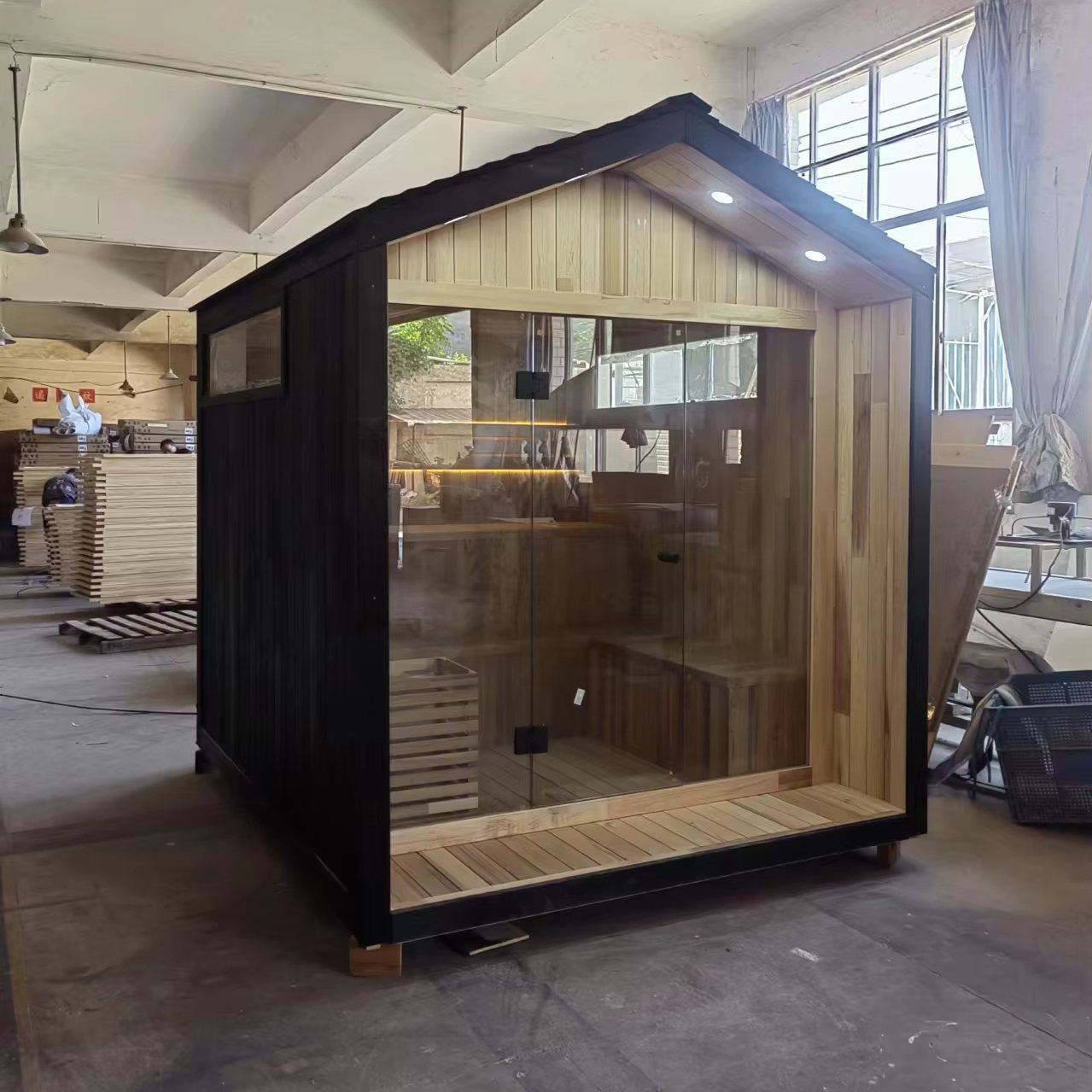 Cedar Outdoor Sauna Room product image