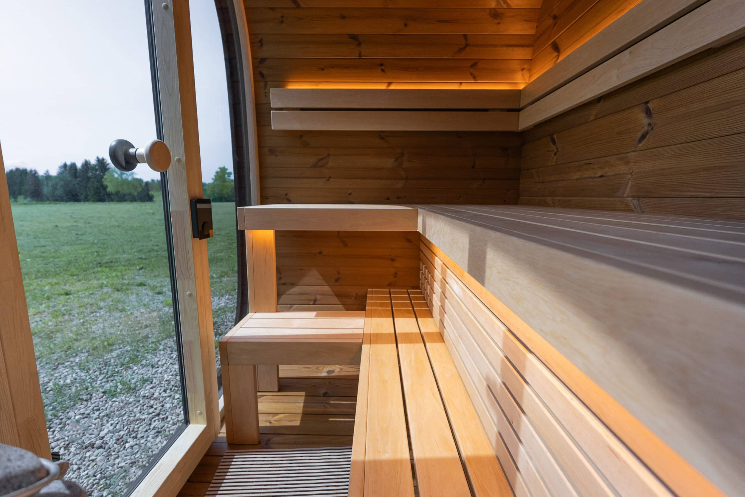 Red Cedar Outdoor Barrel Sauna Room CSA-159 Buyer reference