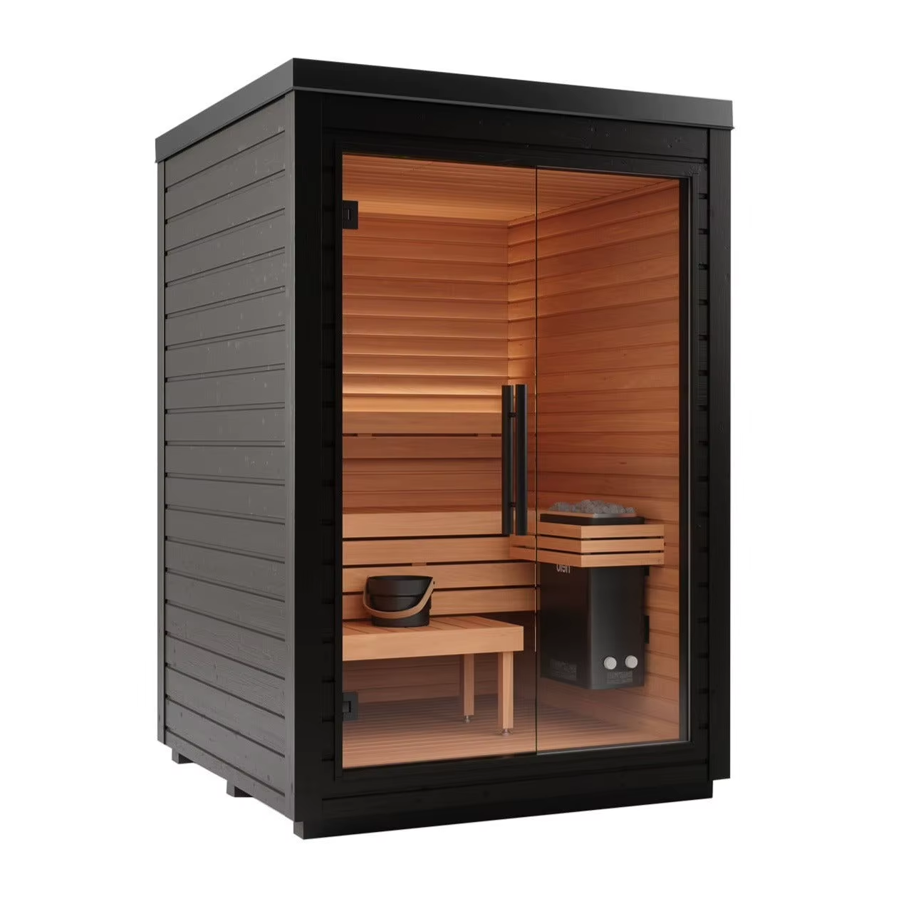 CSA-96 Courtyard Outdoor Steam Sauna Room product image