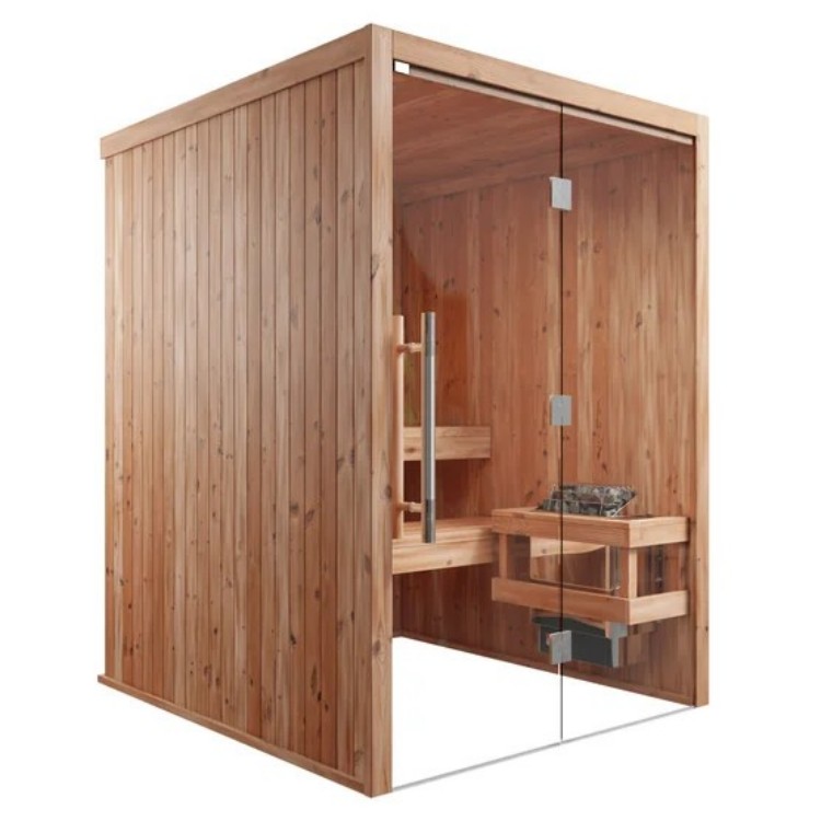 Indoor Glass Door Steam Sauna Room 220V Door and glass
