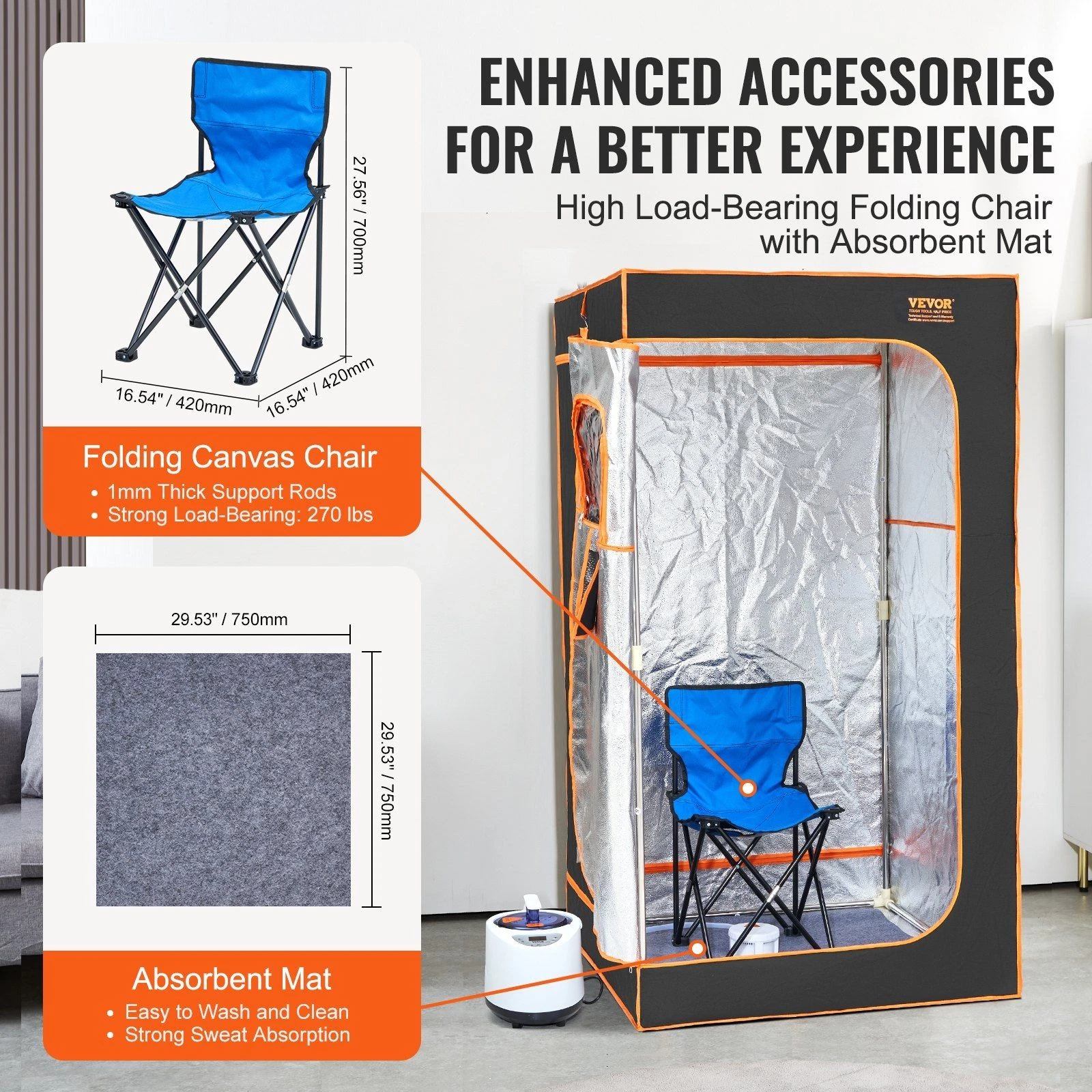 TionPortable Steam Sauna Tent - Digital Control Foldable Sauna for Apartment, Fast Heating &amp; Eco-Friendly Fabric Buyer reference