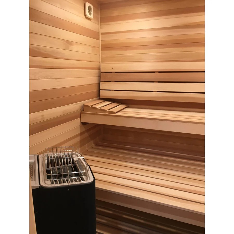 Traditional Indoor Sauna Cabin with Glass Door Buyer reference