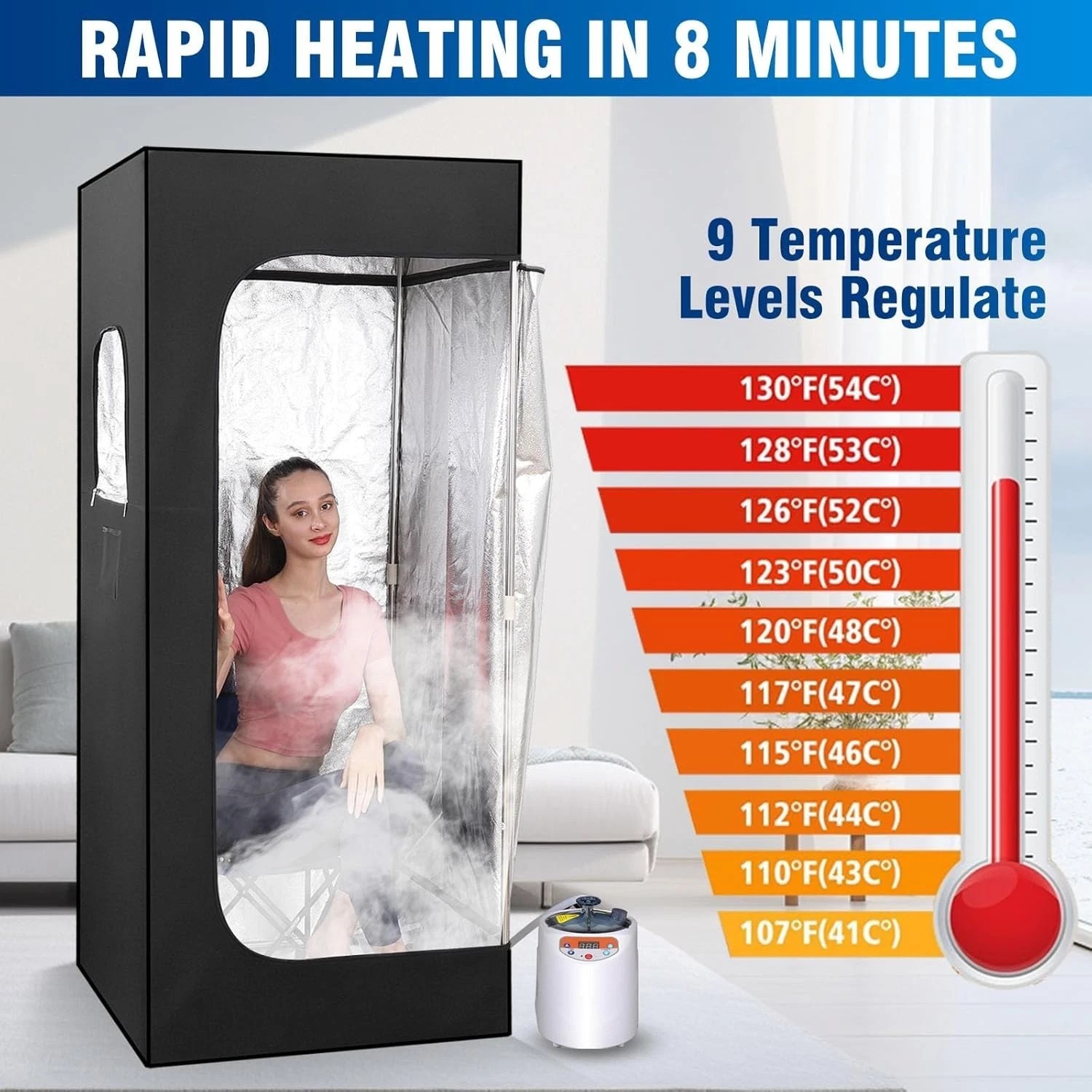 Travel-friendly Fits Car Trunk Camping Outdoor for Portable Travel Sauna Tent Buyer reference