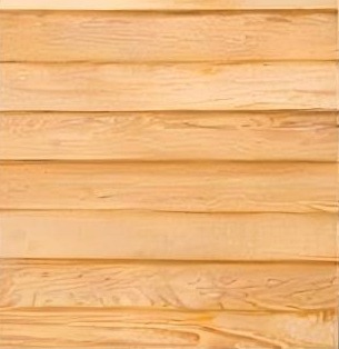 Thermo Hemlock sauna wood material sample for CSauna custom sauna projects