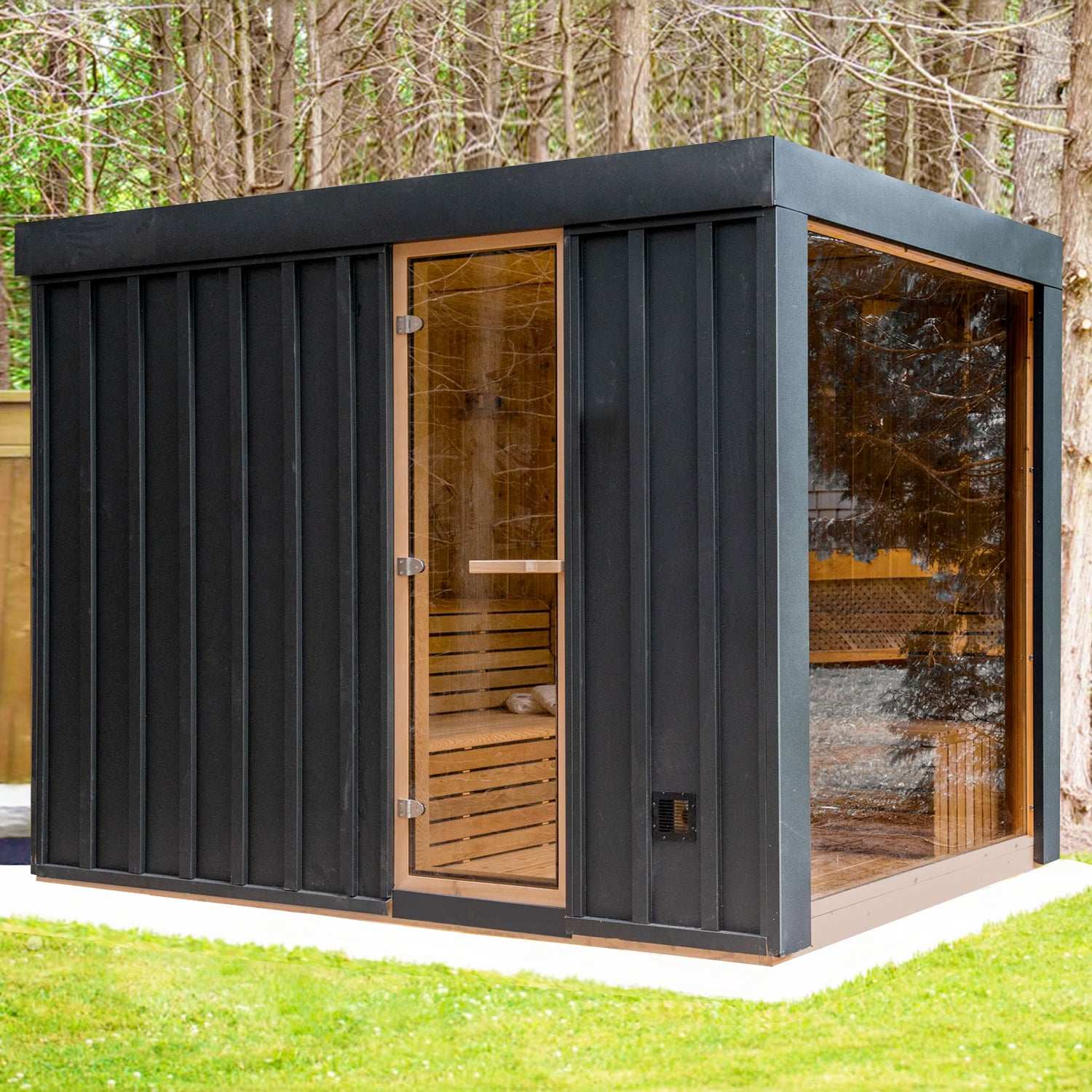 Two Person Outdoor Far Infrared Sauna with Timer Control product image