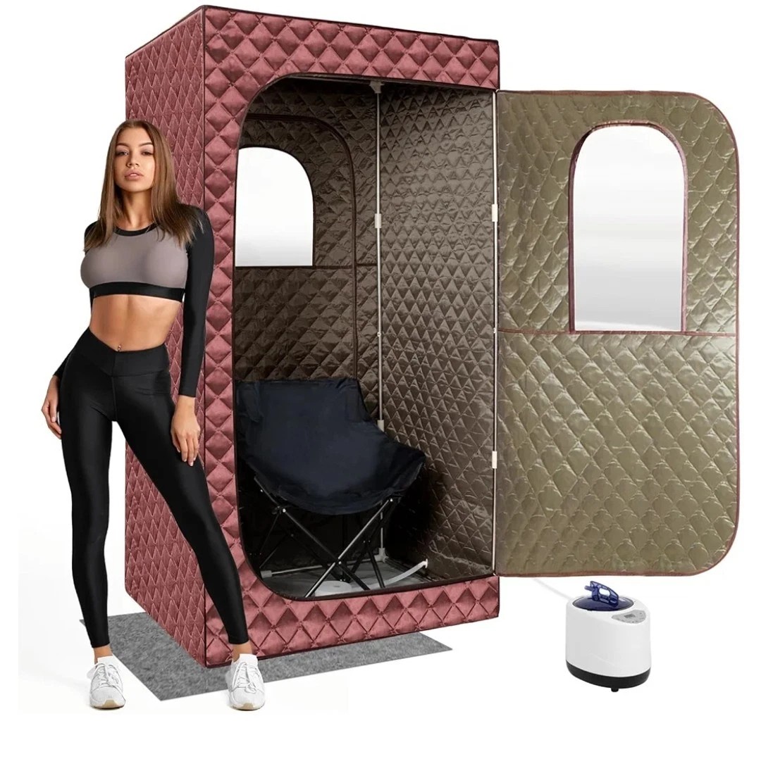 Foldable Oxford Cloth Steam Sauna Tent for Two Person Use product image