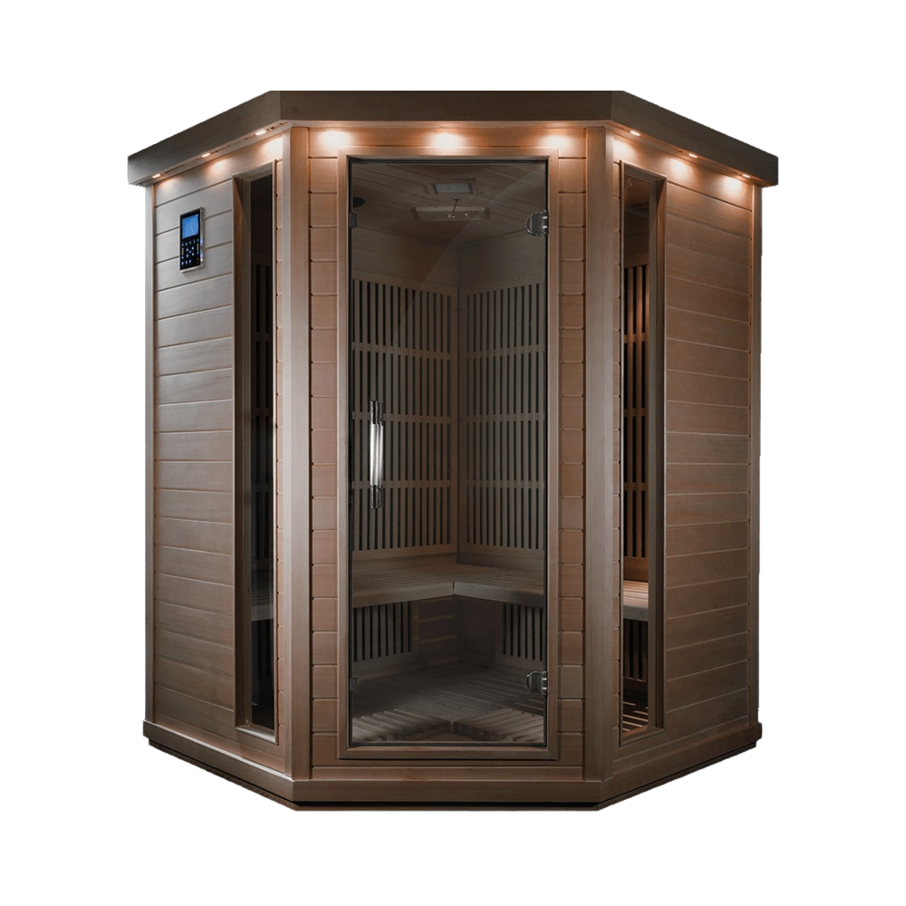 Indoor Corner Far Infrared Sauna for Gym and Spa Projects product image