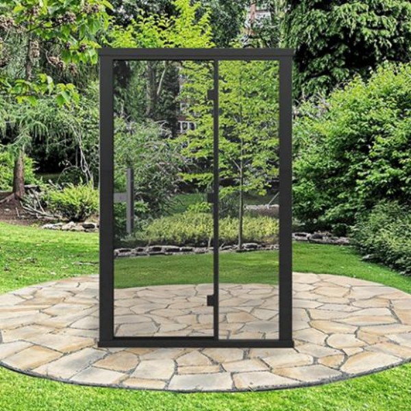 Electric Outdoor Sauna Cabin with Glass Enclosure product image