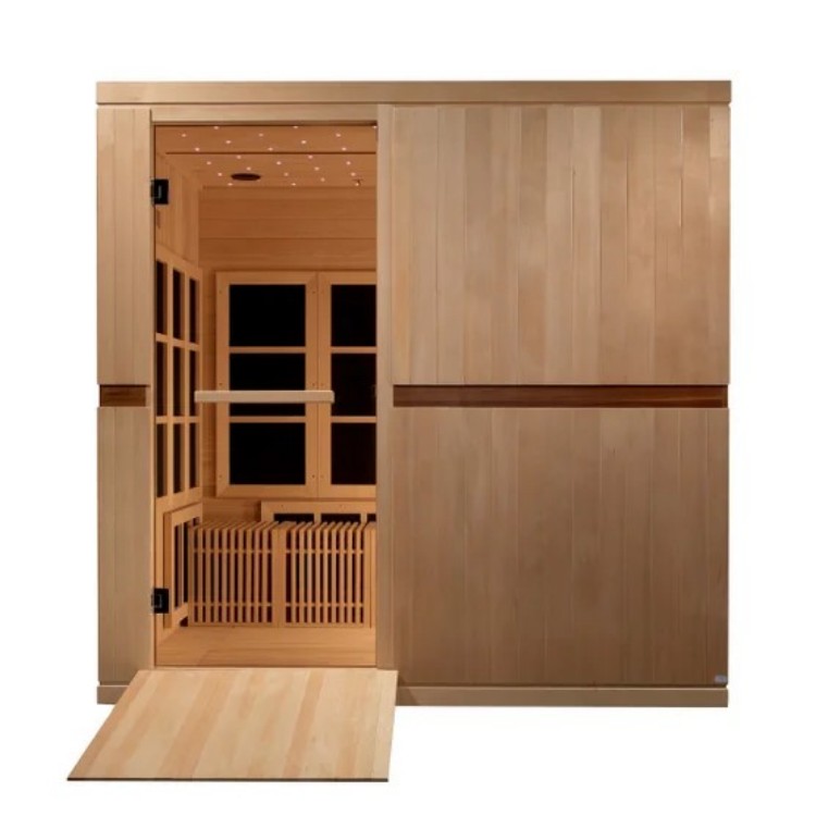 4 Person Indoor Infrared Sauna Cabin with Digital Control product image