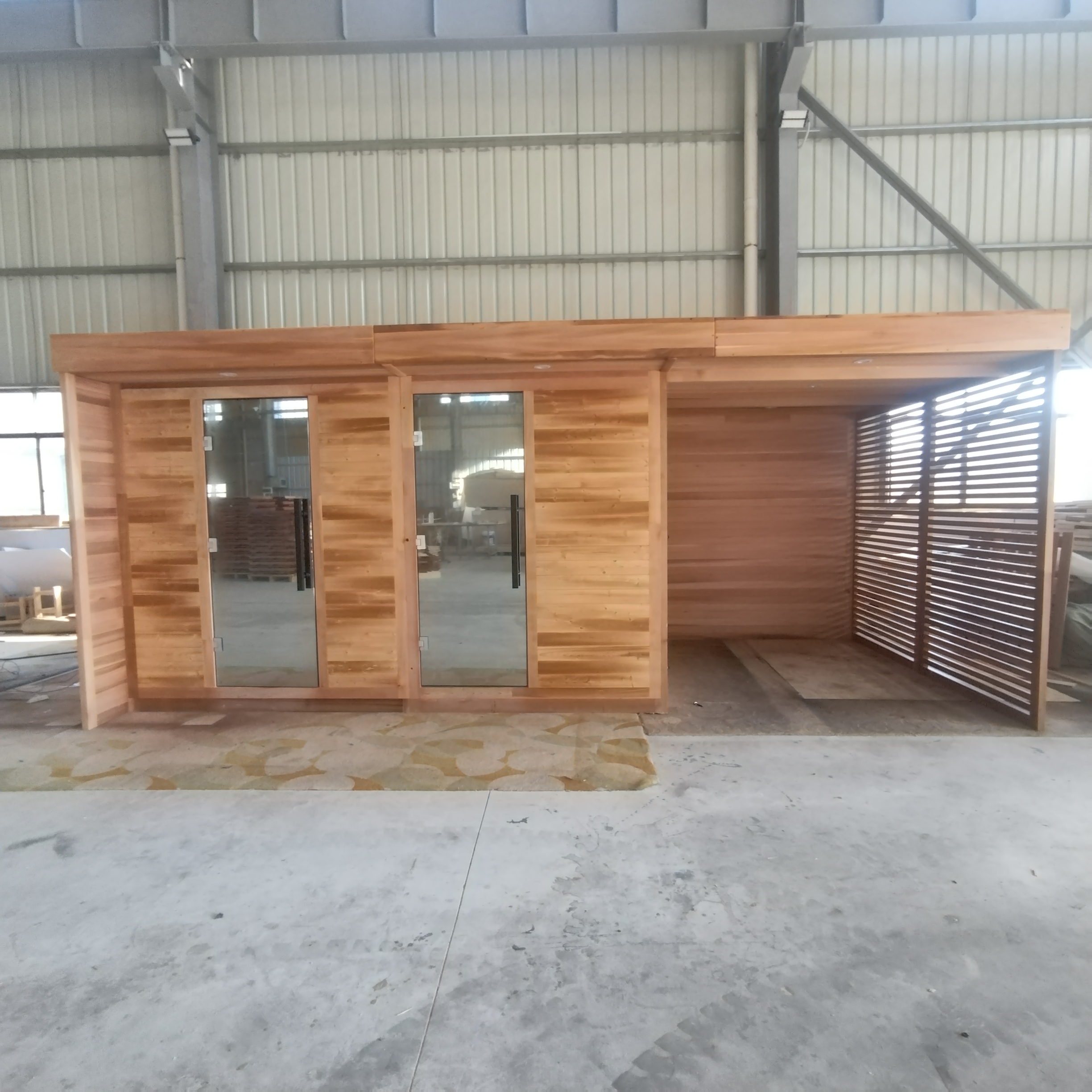 Wood Outdoor Villa Project Electric Heater Sauna Room product image