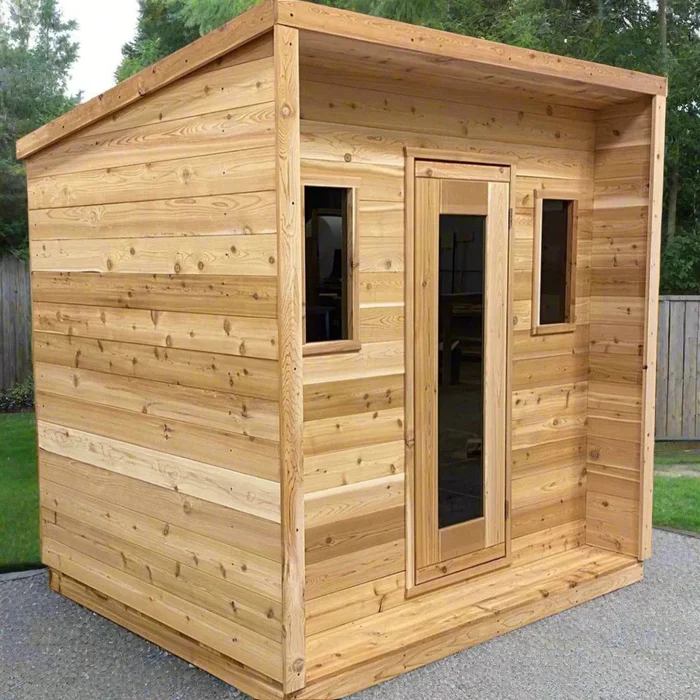 Modular Insulated Sauna Cabin with Smart Panel product image