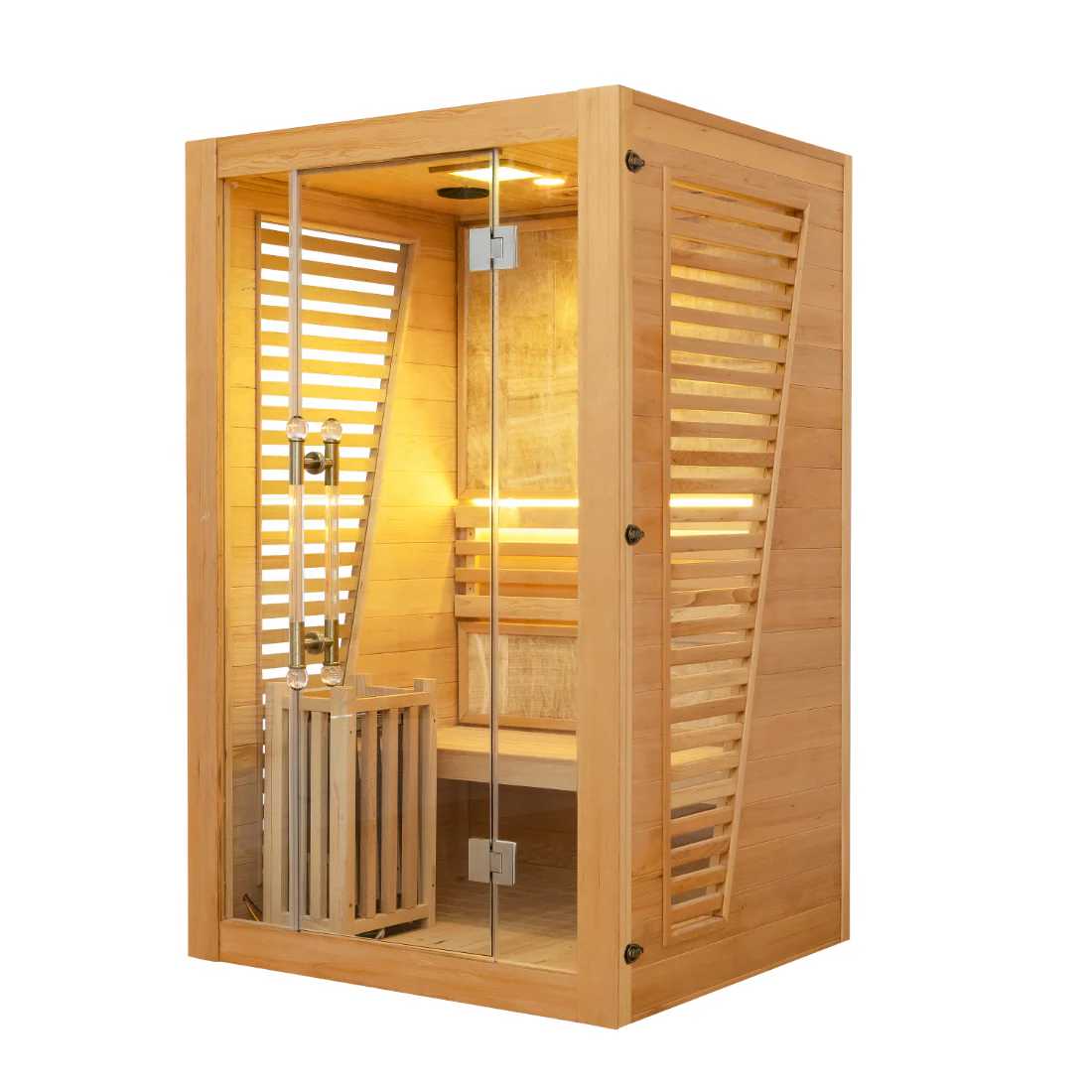 1-2 Person Indoor Sauna Room for Commercial Spa Use product image