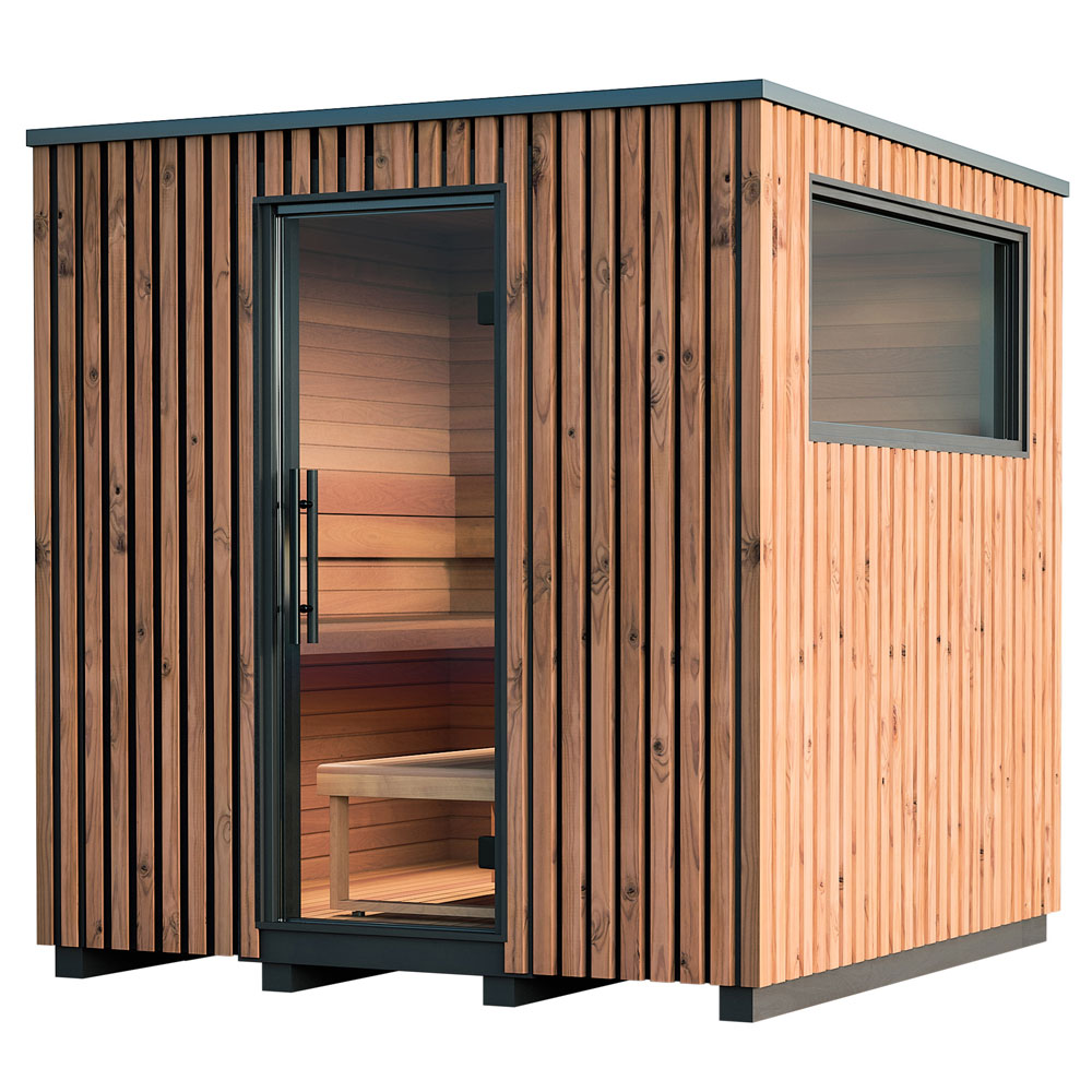 Traditional Finnish Outdoor Sauna Cabin product image