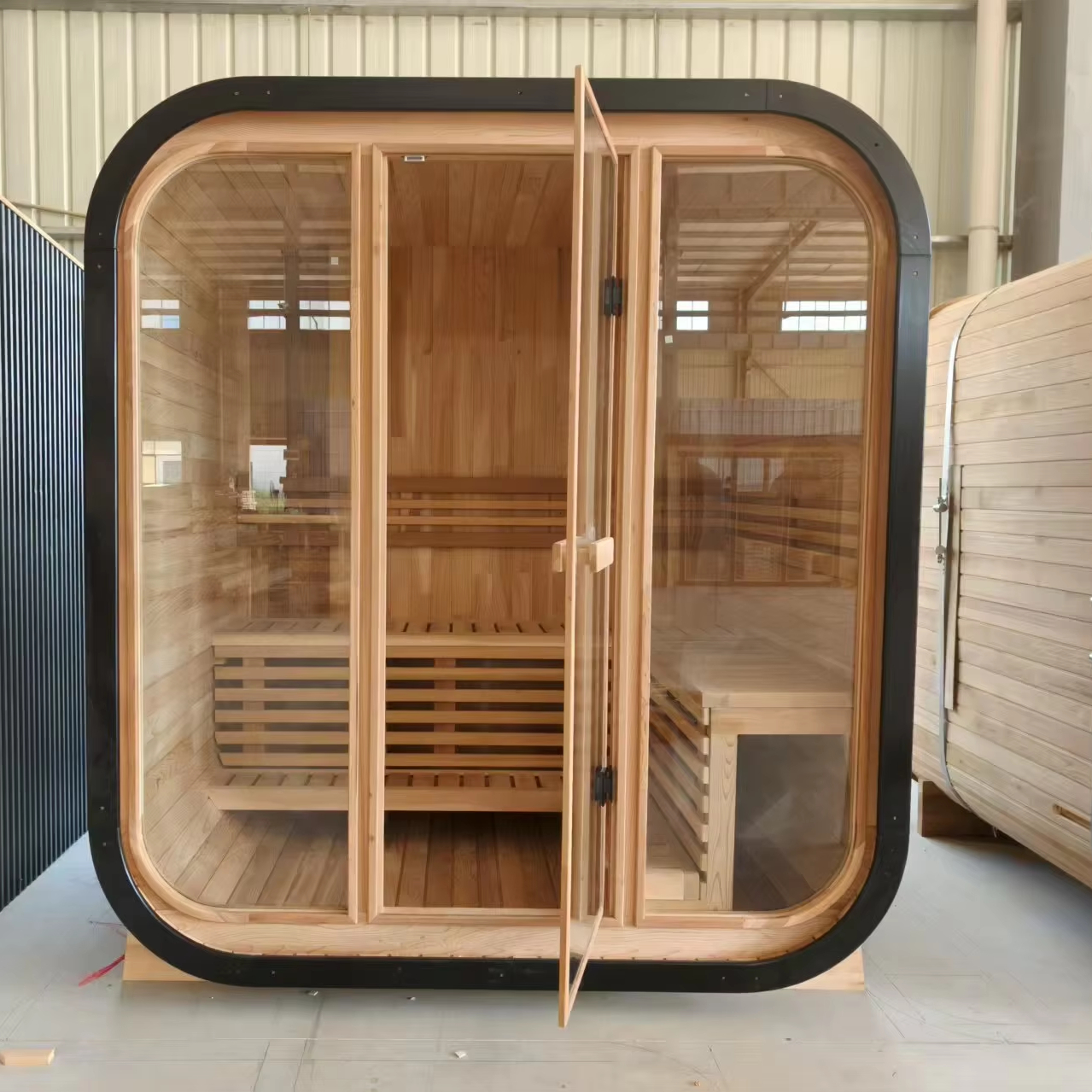2-4 Person Outdoor Garden Villa Project Sauna product image