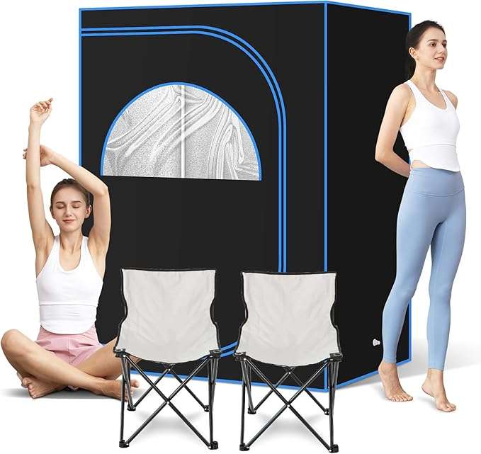 Portable Infrared Sauna Booth with Digital Control Console product image
