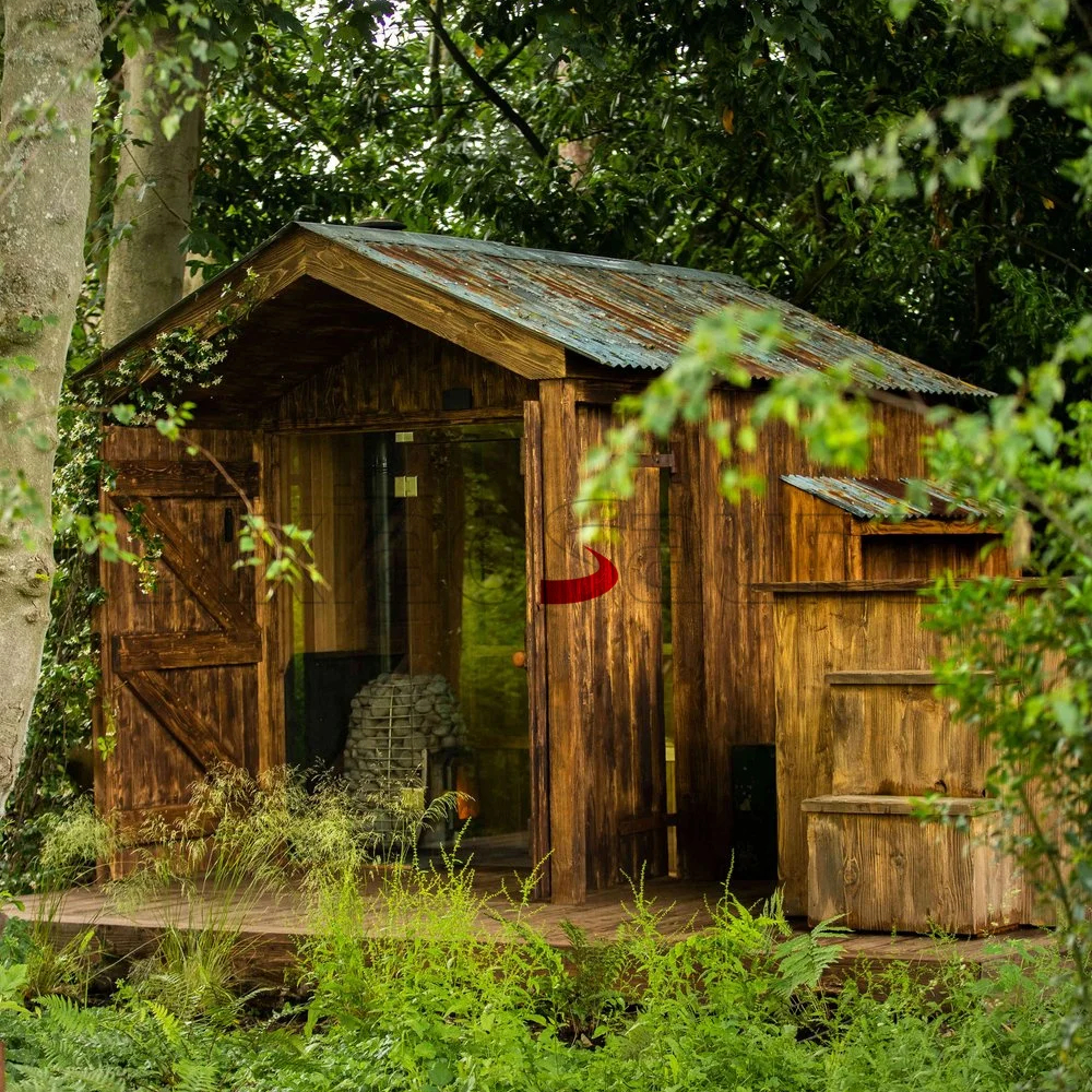 Wood Outdoor Smart Control Steam Sauna Cabin product image