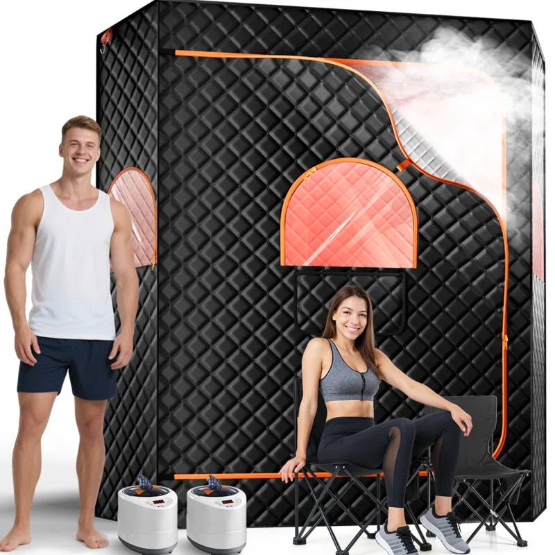 Portable Steam Room Tent with Carry Bag and Folding Frame product image