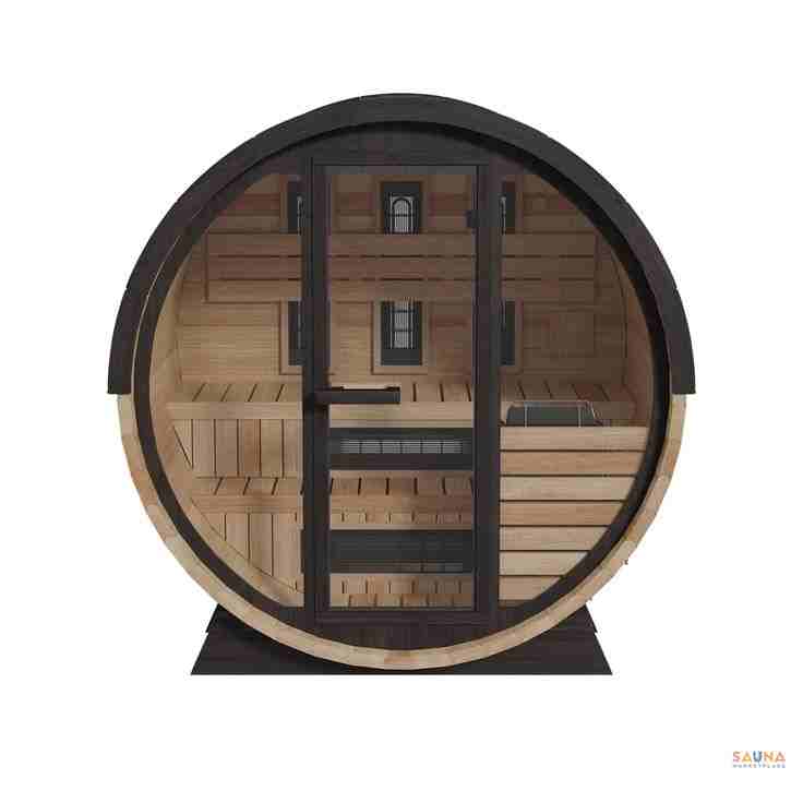 Outdoor Weatherproof Cold Climate Sauna Cabin product image