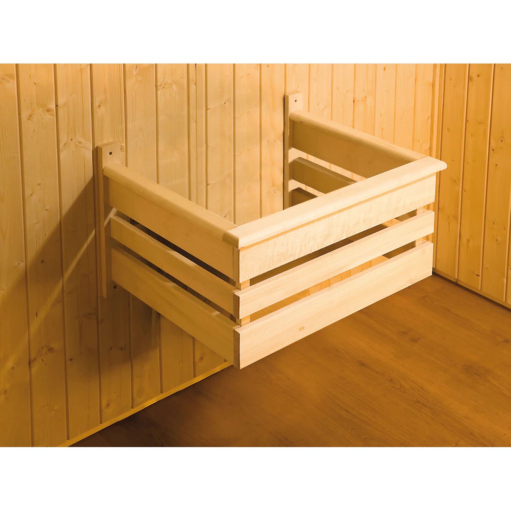 Eco - Friendly Outdoor Wooden Sauna House Natural Solid Wood Sauna Room Exterior angle