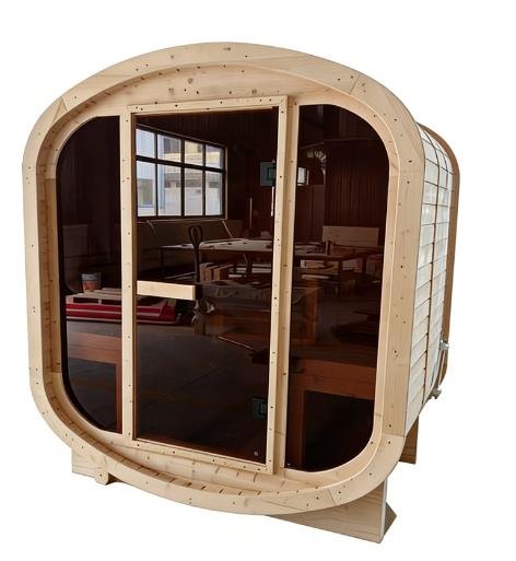 3-Person Finnish Pine Sauna, 4.5 kW product image