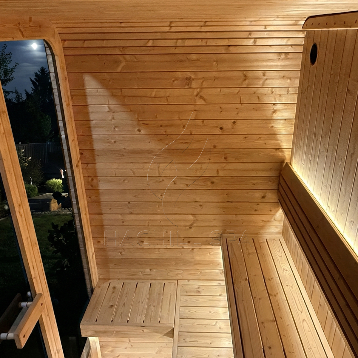 Modern Industrial Outdoor Wood Sauna Pod CSA-620 Buyer reference