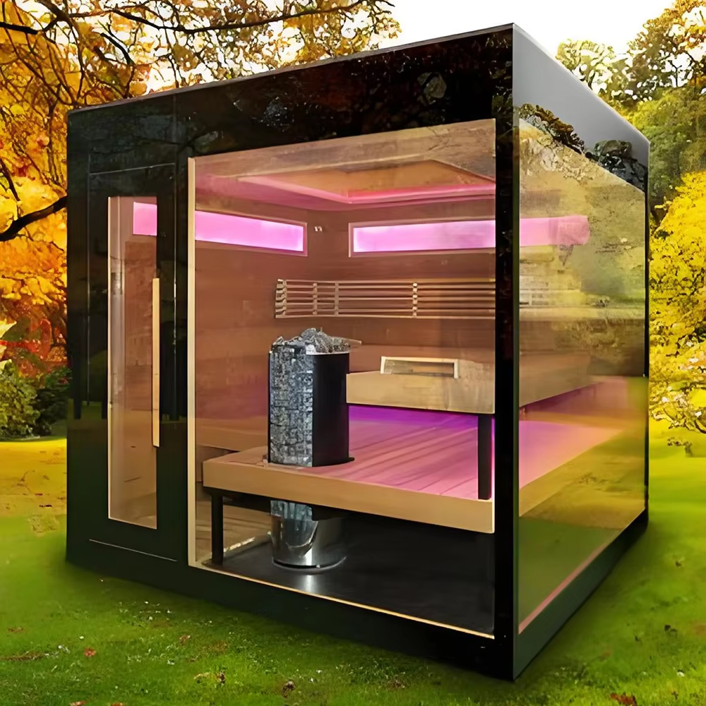 Panoramic Glass Solarium Outdoor Sauna Room CSA-632 Buyer reference