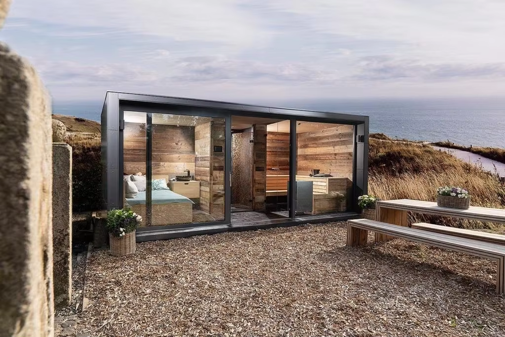 Outdoor Sauna Spa Combination Cabin with Hot Tub Bay CSA-654 Buyer reference