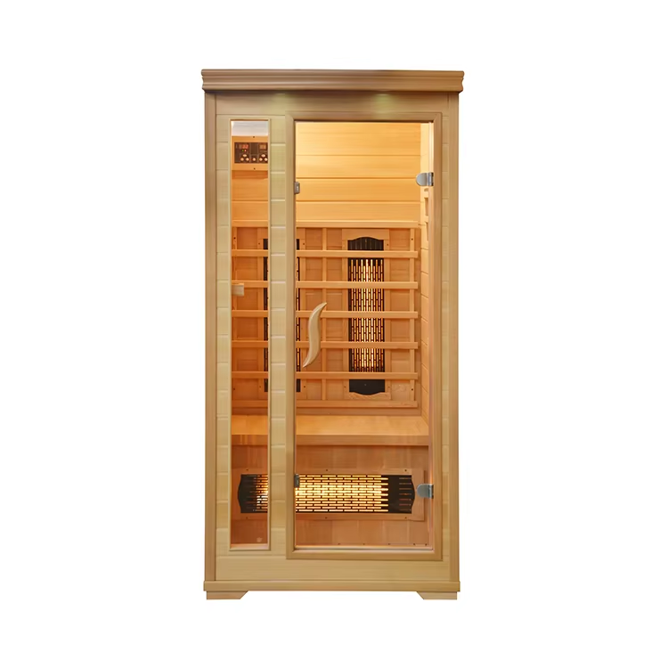Single-Person Indoor Infrared Sauna Cabin with Detail Kit product image