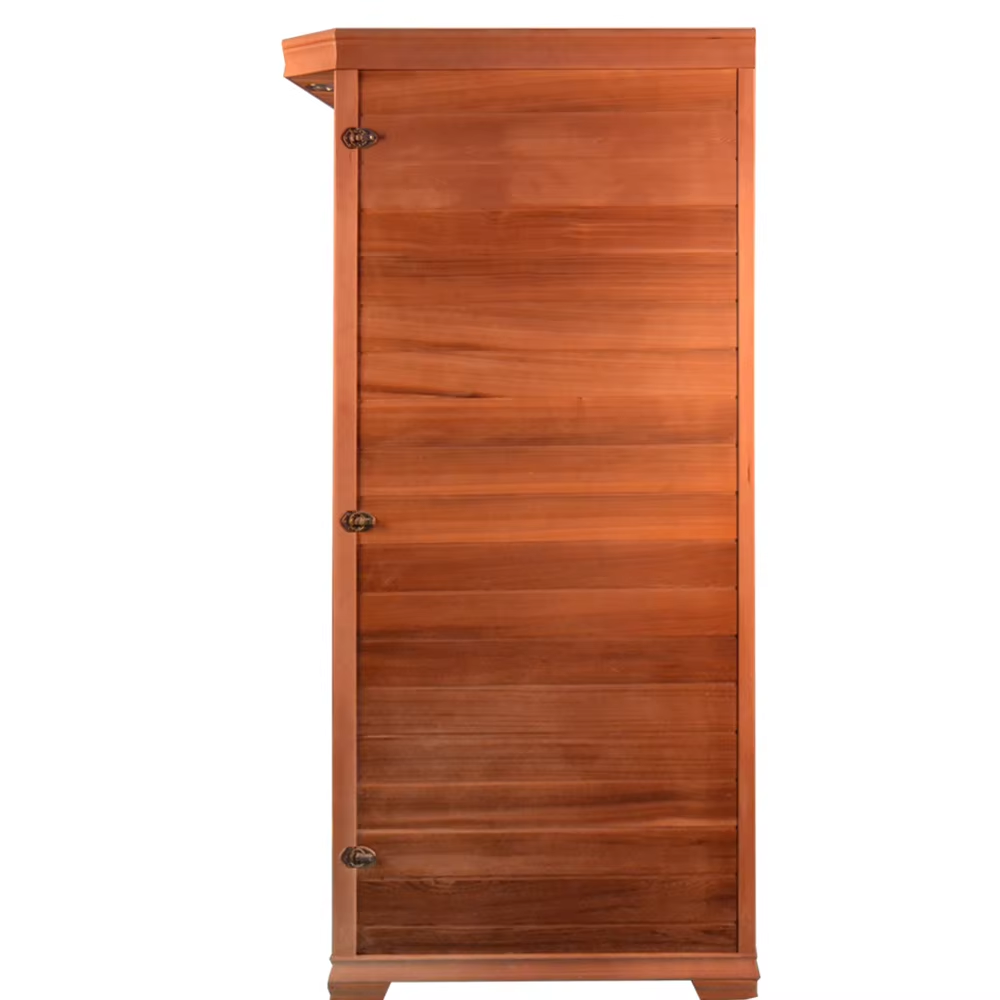 One Person Indoor Red Cedar Infrared Sauna Room CSA-731 reference view 4