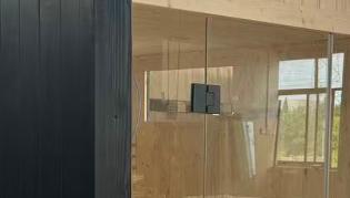 Finnish Pine Square Sauna Room with Wood Heater CSA-746 reference view 5