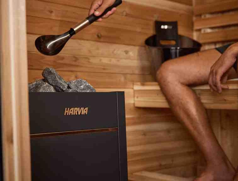 Thermo Wood Rounded Sauna Room with 6KW Electric Heater CSA-747 reference view 4